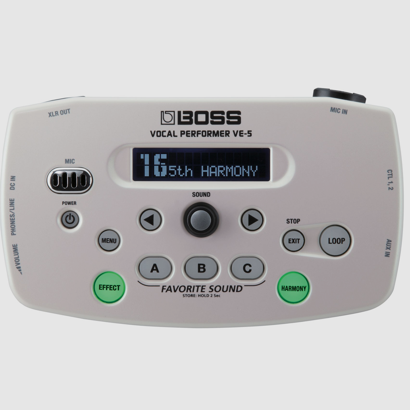 Boss Vocal Processor VE-5 White